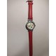 Orologio da donna Didofà con cinturino in pelle, cassa in lega di metallo, lunetta con cristalli, fibbia in acciaio e movimento