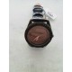 Orologio donna con cinturino in pelle nero con strass e cassa nera con strass neri mod.W95107L2