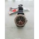 Orologio donna GUESS con cinturino in gomma nero fon do nero e cassa con strass mod.11046L1