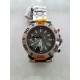 Orologio uomo GUESS COLLECTION chrono in acciaio cassa tonda fondo fibra di carbonio swiss made mod.I44500G1