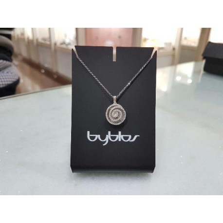 Collana donna in argento BYBLOS collezione le rose mod.9360