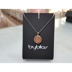 Collana donna in argento rosè BYBLOS collezione le rose mod.9371